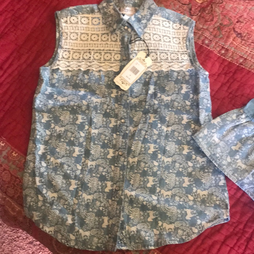 Girls Shyanne Western Skirt Outfit, NWT